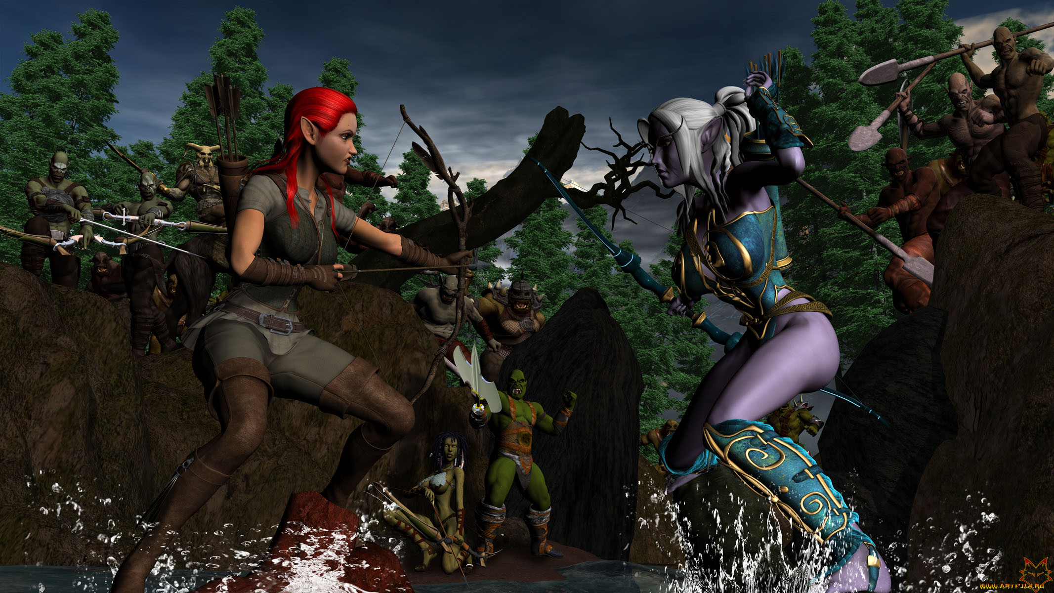3 ,  , elves, , 